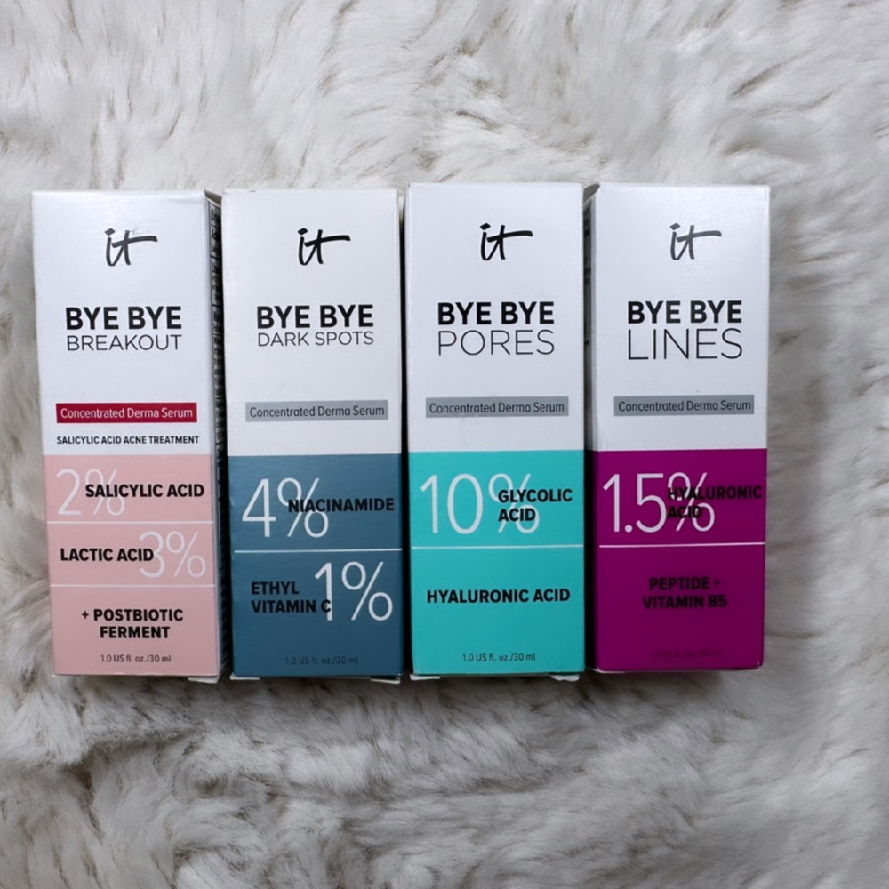 IT Cosmetics Bye Bye Serum Bundle of 4
